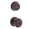 Kwikset Kwikset SmartKey Security Classic Venetian Bronze Entry Knob and Single Cylinder Deadbolt KW1 2-3/4 92420-063 - alternate 2